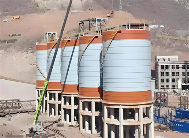 察布查尔高架钢板仓